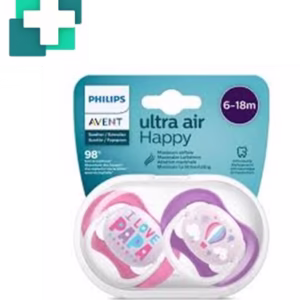 AVENT Ultra Air Animals Sucettes 0-6 Mois