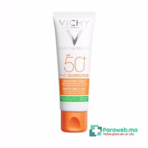 VICHY CAPITAL SOLEIL MATIFIANT 3 EN 1 SPF 50+