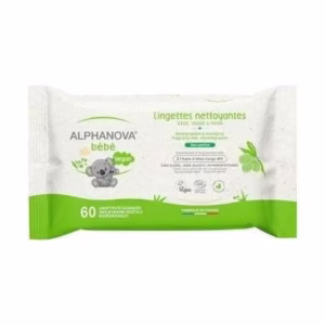 ALPHANOVA BÉBÉ LINGETTES NETTOYANTES