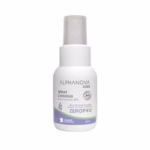 ALPHANOVA KIDS SPRAY CHEVEUX À LA LAVANDE BIO – 50 ML – Protection Naturelle, Douceur Et Senteur Apaisante