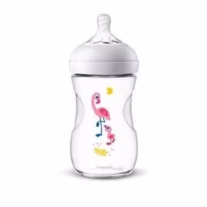 AVENT BIBERON NATURAL FLAMINGO 260 ML