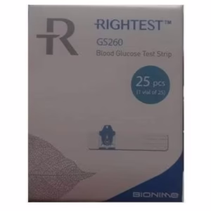Bionime Rightest GS260 Bandelettes