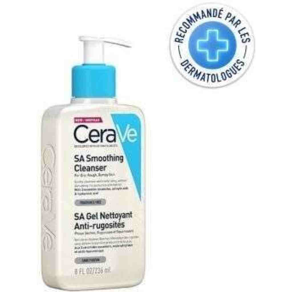 Cerave Le Rouges CERAVE SA Gel Nettoyant Anti-Rugosités 236 ml – Nettoyant exfoliant ...