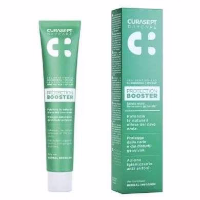 CURASEPT PROTECTION BOOSTER GEL DENTIFRICE INVASION DES HERBES