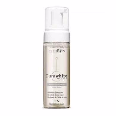 CURASKIN CURAWHITE MOUSSE NETTOYANTE ÉCLAT