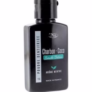 DENTI SMILE POUDRE CHARBON COCO ARÔME MENTHE