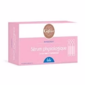 GIFRER Sérum Physiologique Bébé 40 Unidoses 5 ml