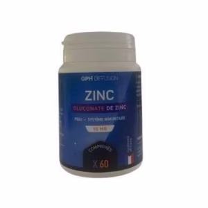 GPH GLUCONATE DE ZINC 15 mg