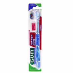 GUM Brosse À Dents Technique Pro Medium Compacte