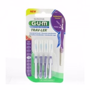 GUM Manche avec Brossettes Extra-Fines 1,2 mm