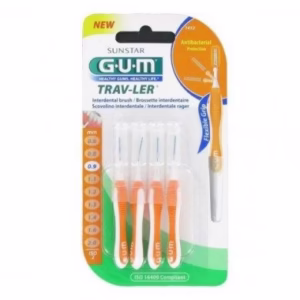 GUM Manche Avec Brossettes Ultra-Fines 0,9 mm