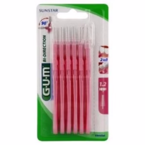 GUM Manche Avec Brossettes Fines 1.2 mm