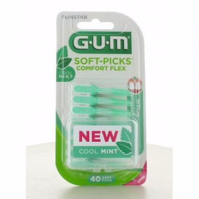 GUM SOFT-PICKS Confort Flex Mentholé