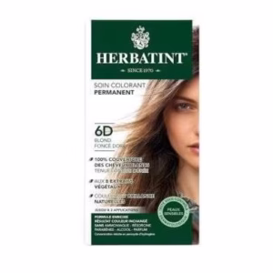 HERBATINT Blond Foncé Doré Soin Colorant Permanent 6D