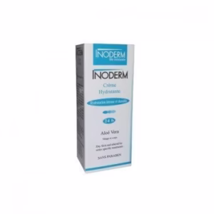 INODERM Crème Hydratante Visage Peaux Sèches