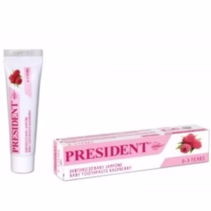 PRESIDENT DENTIFRICE BÉBÉ 0-3 ANS FRAMBOISE
