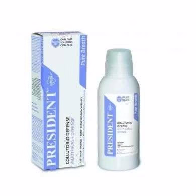 PRESIDENT DÉFENSE BAIN DE BOUCHE