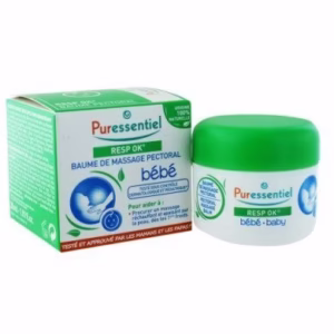 PURESSENTIEL RESP OK BÉBÉ BAUME DE MASSAGE PECTORAL
