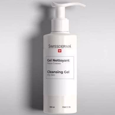 SWISSDERMA GEL NETTOYANT PEAUX GRASSES
