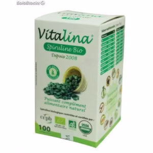 VITALINA Spiruline Bio 100 Comprimés