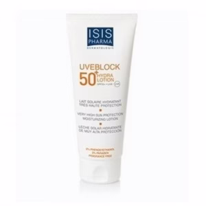 ISISPHARMA UVEBLOCK HYDRA LOTION SPF 50+ – 40 ml – Très Haute Protection Solaire Et Hydratation Intense