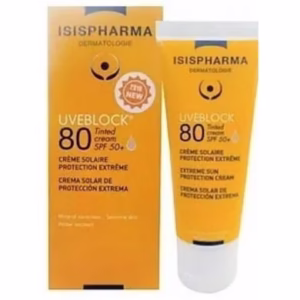 ISISPHARMA UVEBLOCK 80 CRÈME TEINTÉE