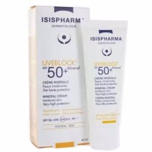 ISISPHARMA UVEBLOCK CRÈME MINÉRALE INVISIBLE SPF 50+