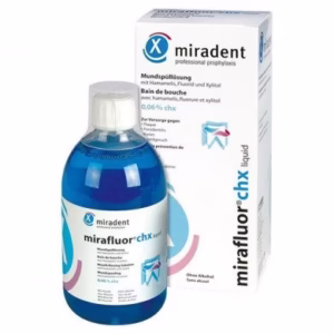 MIRADENT MIRAFLUOR CHX Bain de Bouche