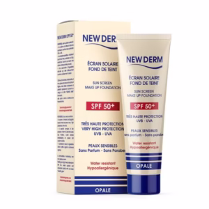 NEW DERM Crème Solaire Opale SPF 50+