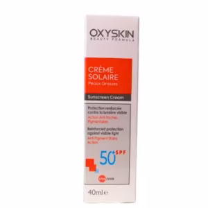 OXYSKIN CRÈME SOLAIRE PEAUX GRASSES SPF 50+