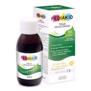 PEDIAKID Sirop Toux Sèche et Grasse Goût Citron