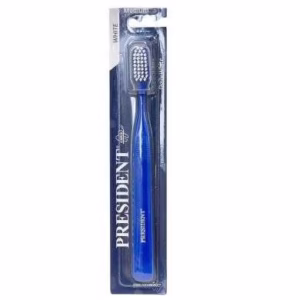 PRESIDENT BROSSE À DENTS MEDIUM WHITE
