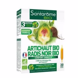 SANTARÔME BIO ARTICHAUT RADIS NOIR