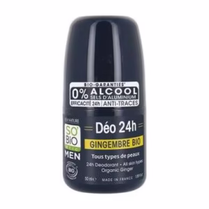 SO BIO ÉTIC Homme Déodorant Gingembre 24H Bio