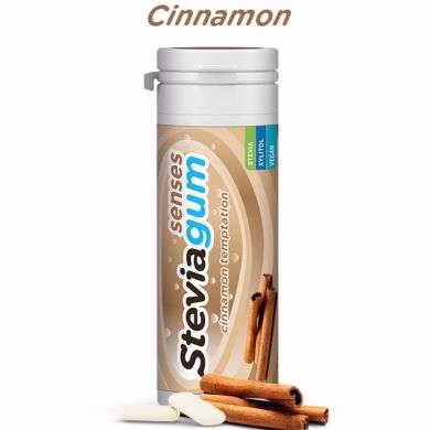 STEVIA GUM Senses Cinnamon Temptation