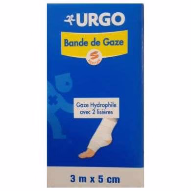 URGO Bande De Gaze 3 m x 5 cm
