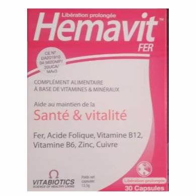 HEMAVIT Fer Santé Et Vitalité