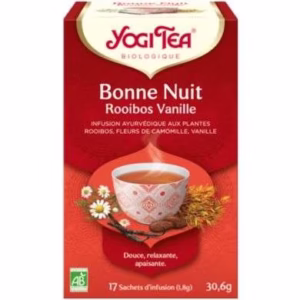 YOGI TEA Bonne Nuit Rooibos Vanille