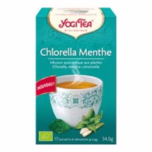 YOGI TEA CHLORELLA MENTHE BIO