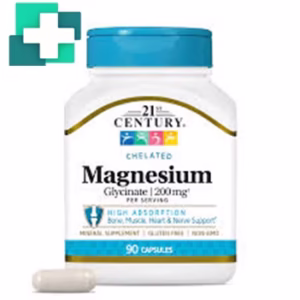 21ST CENTURY MAGNESIUM GLYCINATE 200 mg