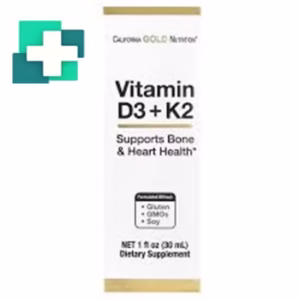 CALIFORNIA GOLD NUTRITION VITAMINE K2 + D3