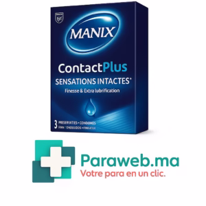 MANIX CONTACT PLUS – 3 Préservatifs