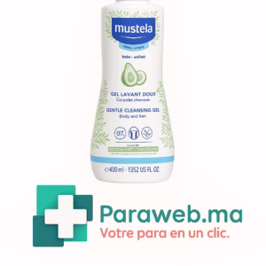MUSTELA Gel Lavant Doux Corps et Cheveux – 500 ml