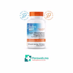 Doctor's Best Magnesium À Haute Absorption