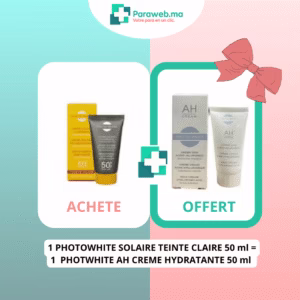 PHOTO WHITE Écran Teinté Clair SPF 50