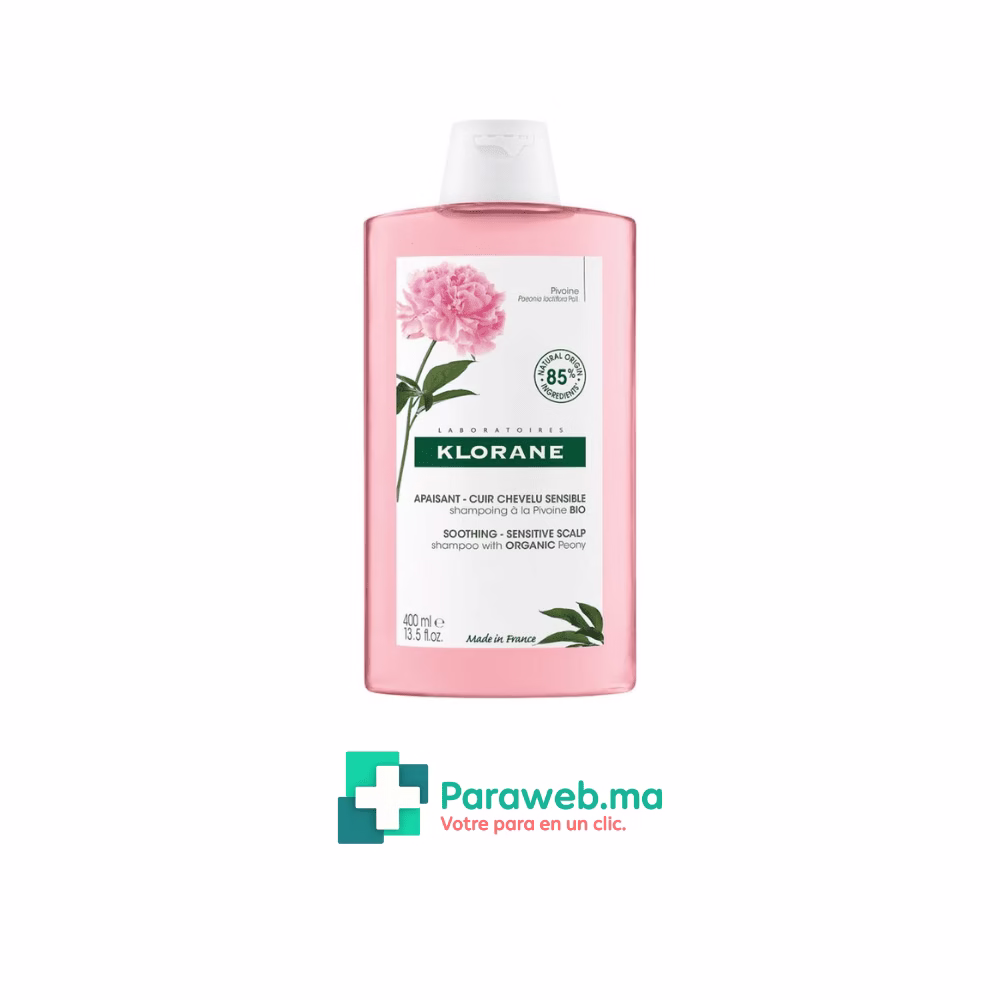 KLORANE Shampoing Apaisant À La Pivoine Bio