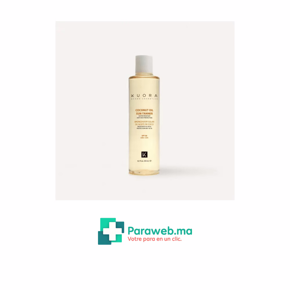 KUORA Auto-Bronzant À La Noix De Coco SPF 50